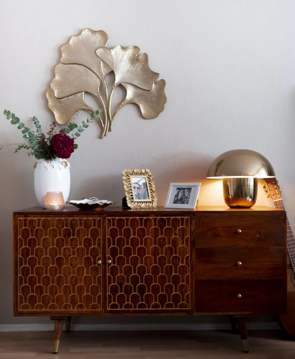 KARE Design Pöytävalaisimet*Mushroom Pöytävalaisin, Messinki