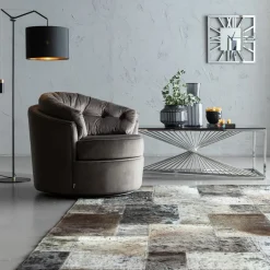 KARE Design Olohuone|Nojatuolit*Music Hall Kääntyvä Nojatuoli, Harmaa