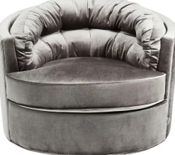 KARE Design Olohuone|Nojatuolit*Music Hall Kääntyvä Nojatuoli, Harmaa