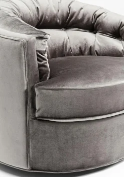 KARE Design Olohuone|Nojatuolit*Music Hall Kääntyvä Nojatuoli, Harmaa