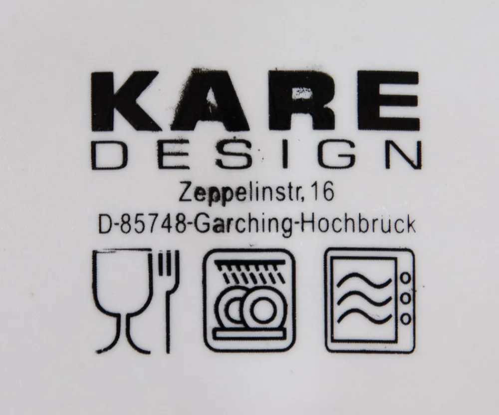 KARE Design Lautaset*Mustique Rim Lautanen Ø21cm