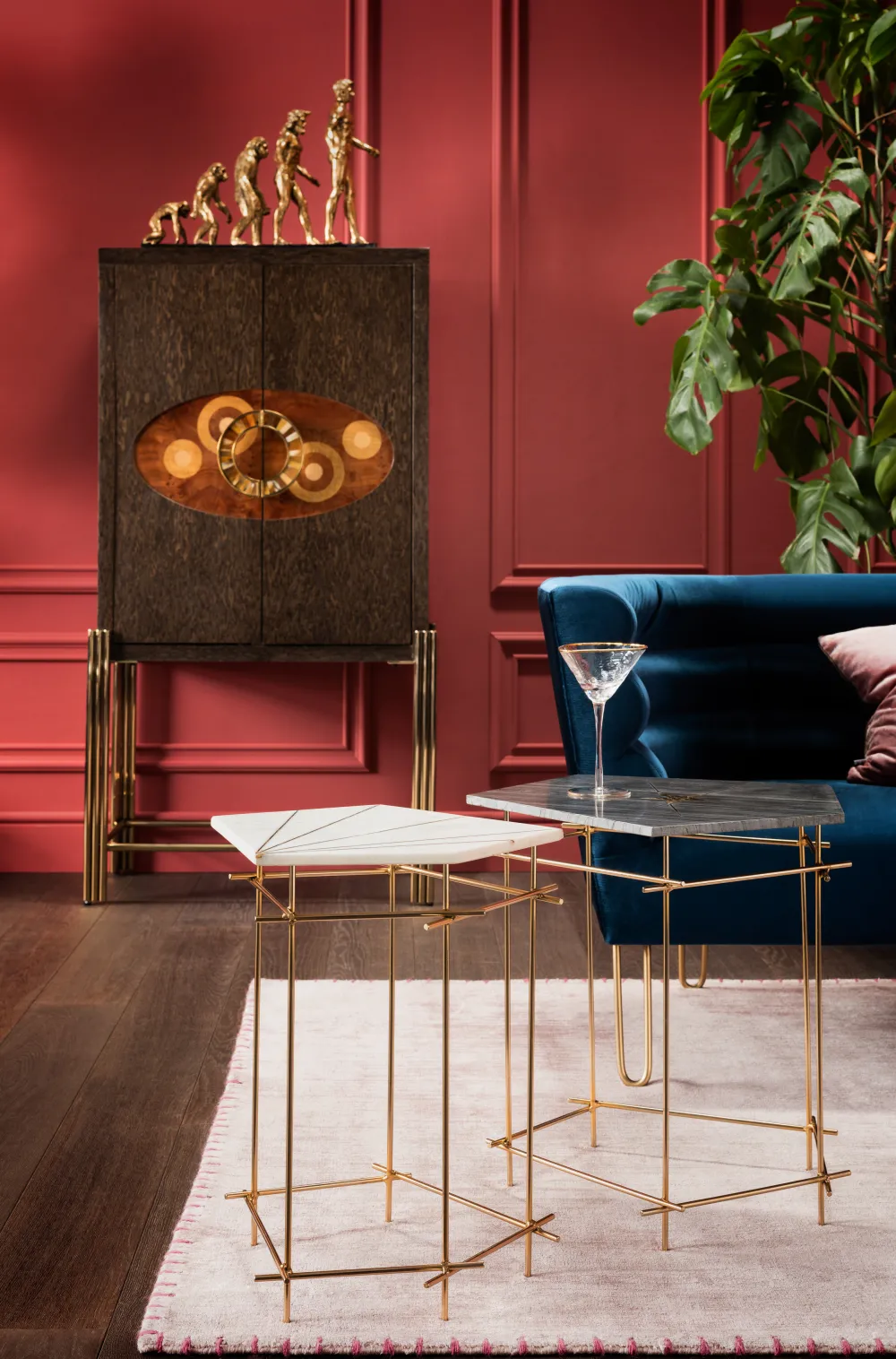 KARE Design Sohvapöydät|Olohuone*Mystic Pentagon Big Sivupöytä