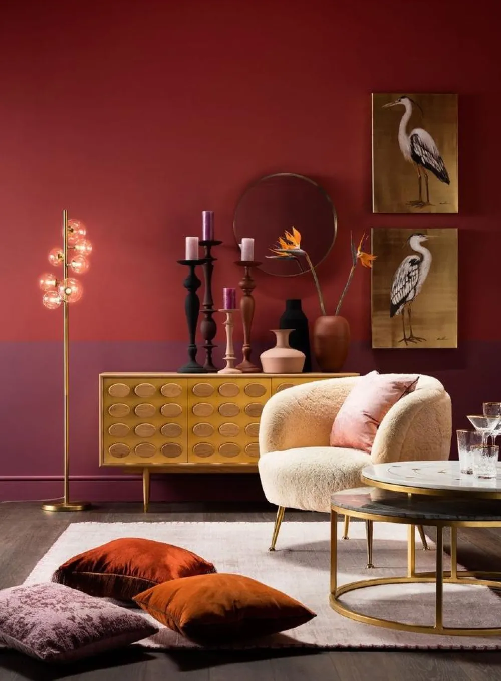 KARE Design Sohvapöydät|Olohuone*Mystic Round Sivupöytä (2/Set)