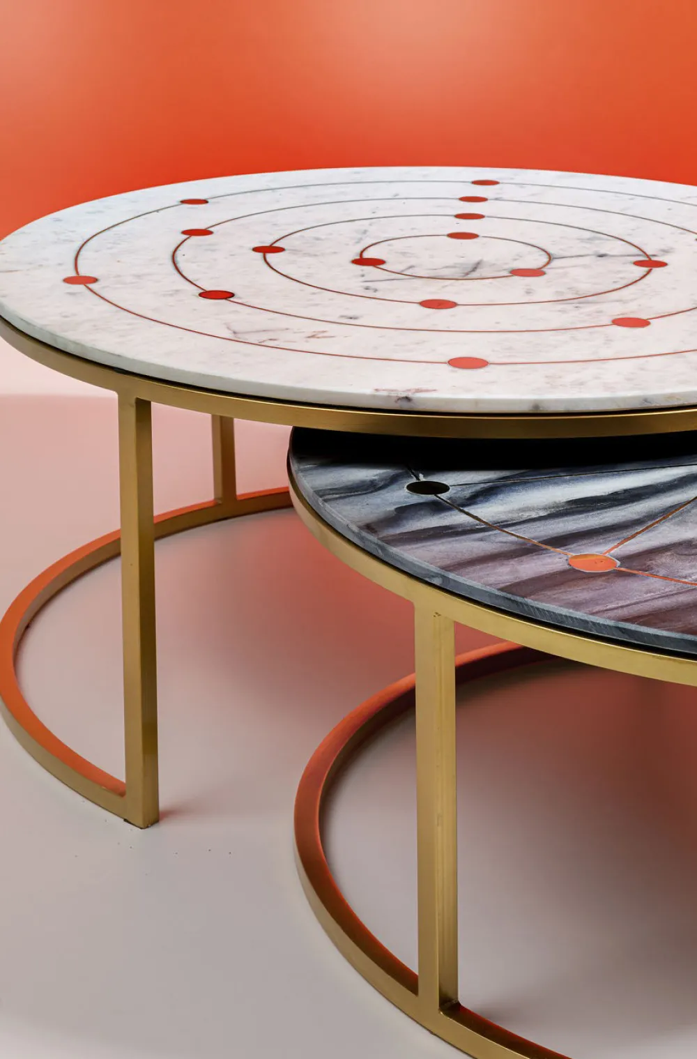 KARE Design Sohvapöydät|Olohuone*Mystic Round Sivupöytä (2/Set)