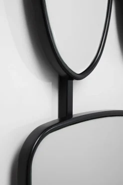 KARE Design Peilit*Nastro Black Seinäpeili, Musta 80x114cm