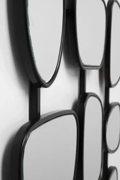 KARE Design Peilit*Nastro Black Seinäpeili, Musta 80x114cm