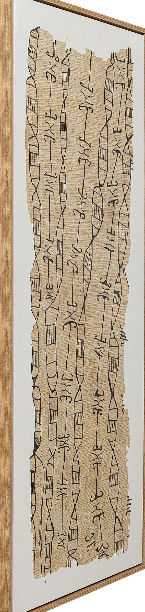 KARE Design Taulut|Olohuone*Native Lines Kehystetty Taulu 50x150cm