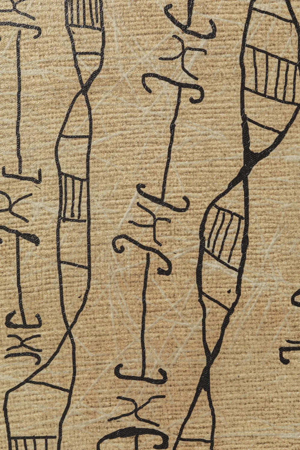 KARE Design Taulut|Olohuone*Native Lines Kehystetty Taulu 50x150cm