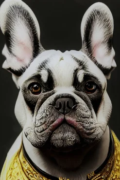 KARE Design Taulut*Noble Dog Koira Lasitaulu 40x60cm