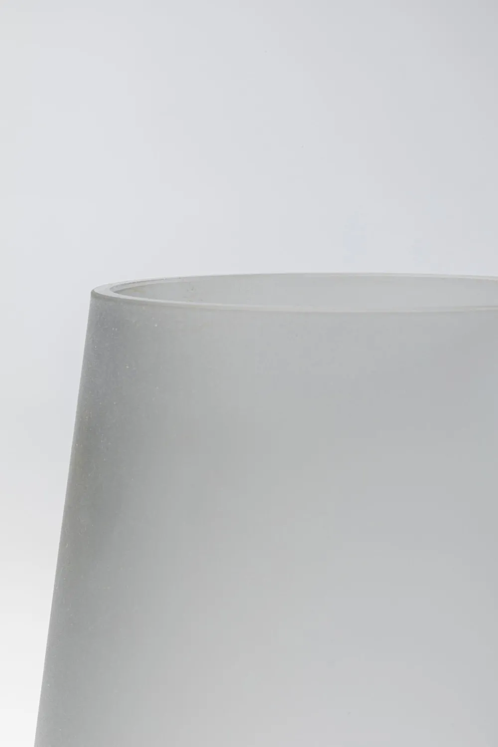 KARE Design Olohuone*Noble Ring Maljakko, Matta Harmaa 26cm