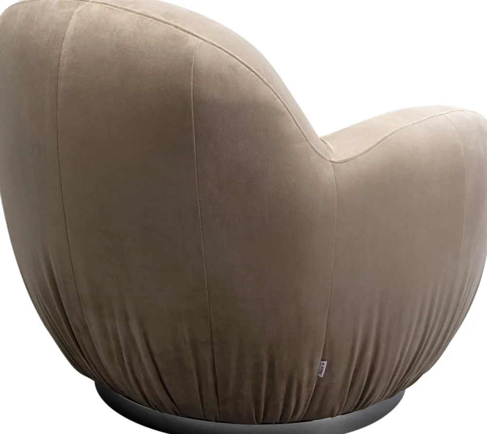 KARE Design Nojatuolit*Nube Kääntyvä Nojatuoli Harmaa