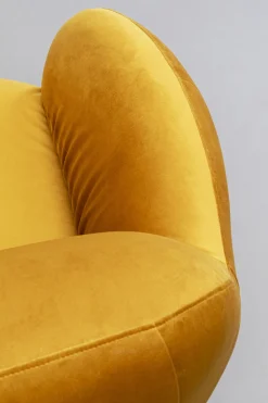 KARE Design Nojatuolit*Nube Kääntyvä Nojatuoli Keltainen