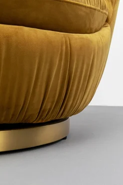 KARE Design Nojatuolit*Nube Kääntyvä Nojatuoli Keltainen