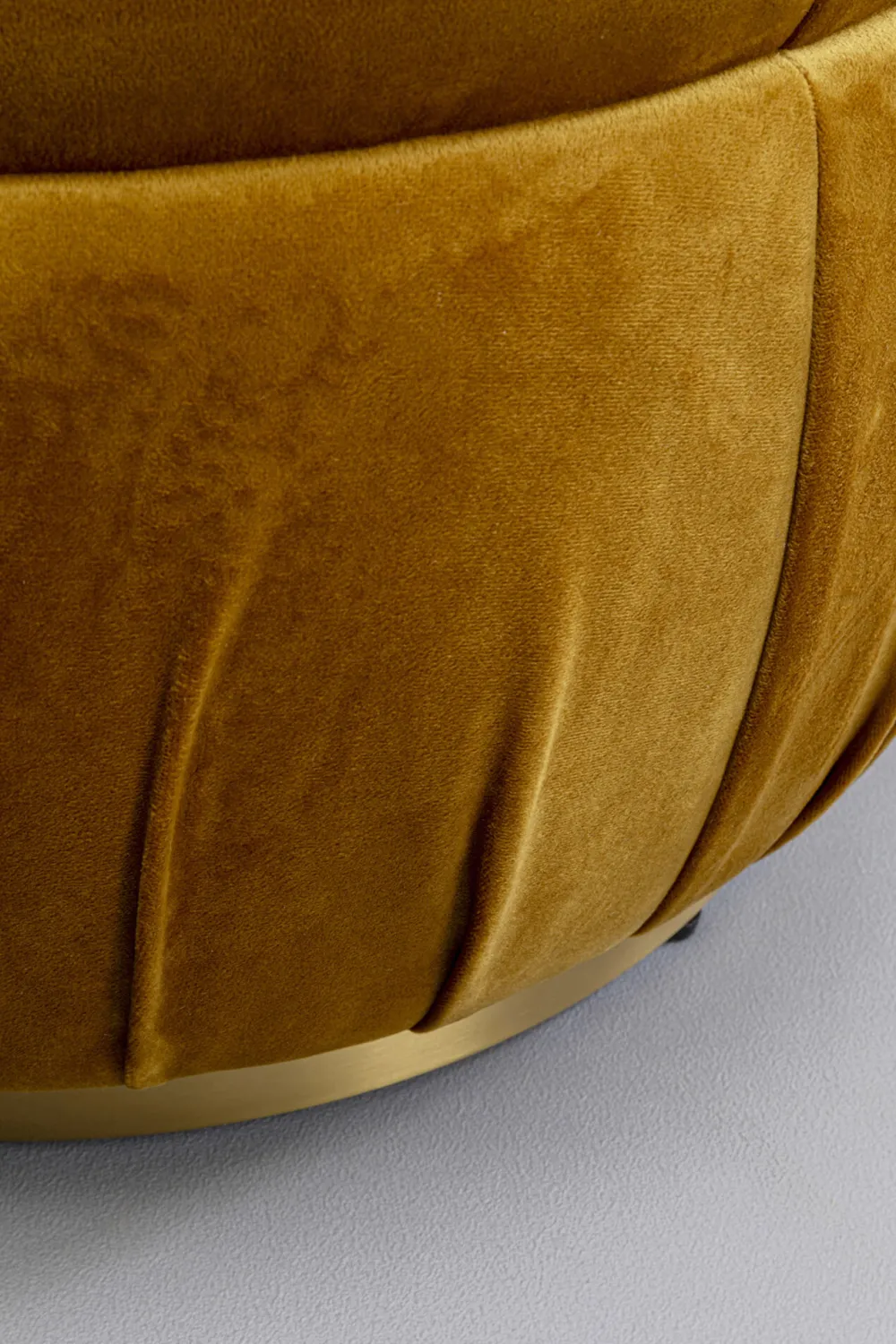 KARE Design Rahit Ja Jakkarat*Nube Rahi, Palli Keltainen Ø56cm