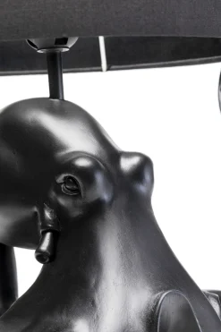 KARE Design Pöytävalaisimet*Octopus Mustekala Pöytävalaisin Musta 47cm