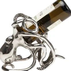 KARE Design Viinipullotelineet*Octopus Mustekala Viinipulloteline