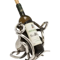KARE Design Viinipullotelineet*Octopus Mustekala Viinipulloteline