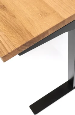 KARE Design Työpöydät*Office Jackie Oak Black Toimistopöytä, Työpöytä 160x80cm