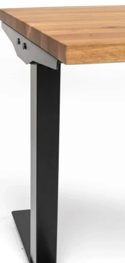 KARE Design Työpöydät*Office Jackie Oak Black Toimistopöytä, Työpöytä 160x80cm