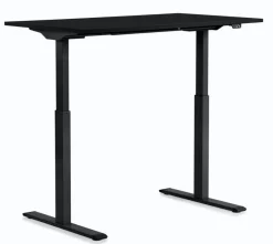 KARE Design Työpöydät*Office Smart Black Black Toimistopöytä, Työpöytä 120x70cm