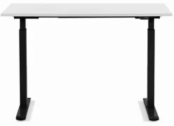 KARE Design Työpöydät*Office Smart Black White Toimistopöytä, Työpöytä 140x70cm