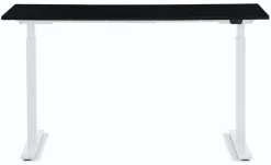 KARE Design Työpöydät*Office Smart White Black Toimistopöytä, Työpöytä 140x70cm