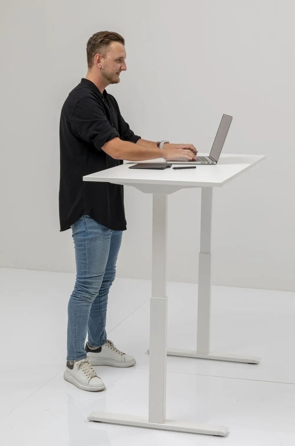 KARE Design Työpöydät*Office Smart White White Toimistopöytä, Työpöytä 120x60cm