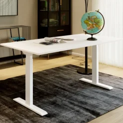 KARE Design Työpöydät*Office Smart White White Toimistopöytä, Työpöytä 140x70cm