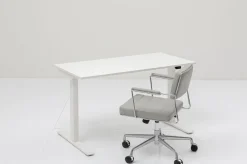 KARE Design Työpöydät*Office Smart White White Toimistopöytä, Työpöytä 140x70cm