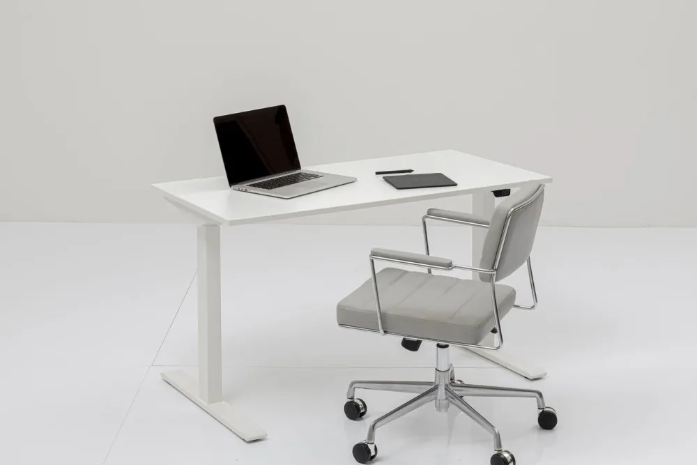 KARE Design Työpöydät*Office Smart White White Toimistopöytä, Työpöytä 140x70cm