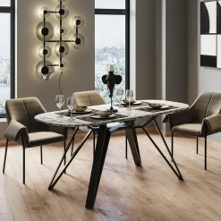 KARE Design Pöydät*Okinawa Pöytä, Metalli, Graniitti 180x90cm