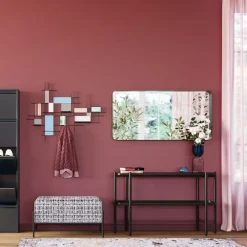 KARE Design Peilit*Ombra Soft Peili, Musta 120x60cm