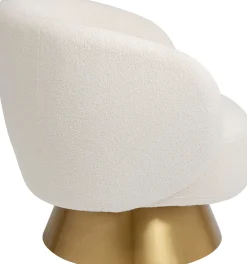 KARE Design Olohuone|Nojatuolit*Orion Kääntyvä Nojatuoli, Valkoinen