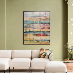 KARE Design Taulut|Olohuone*Orizzonte Kehystetty Taulu 80x100cm