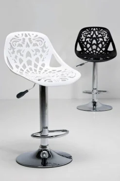 KARE Design Baarituolit*Ornament Baarituoli, Valkoinen