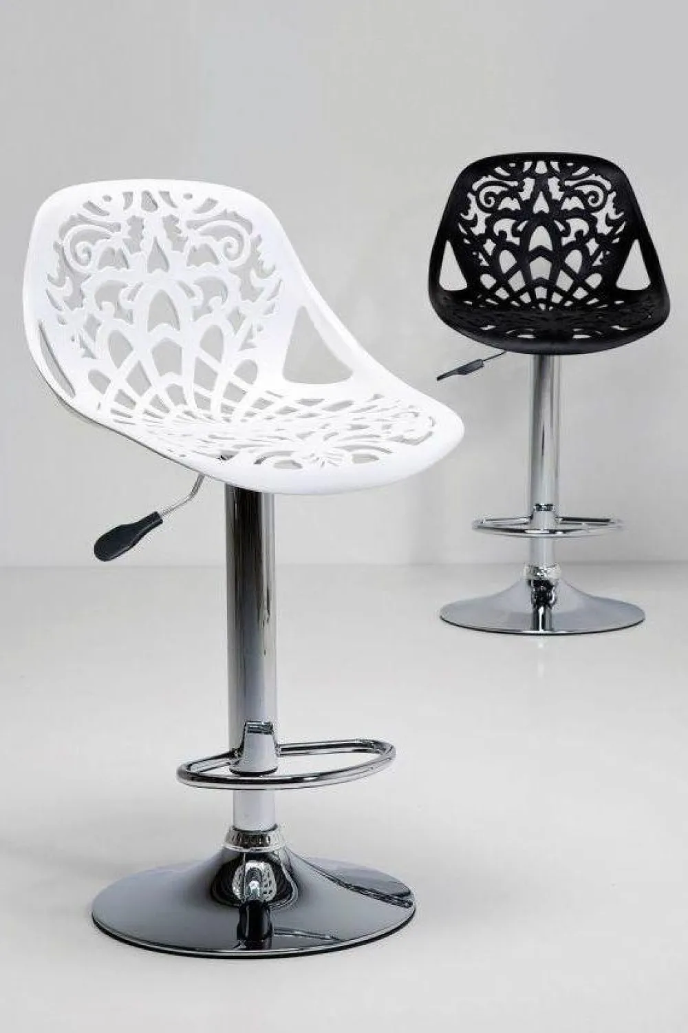 KARE Design Baarituolit*Ornament Baarituoli, Valkoinen