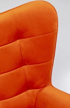 KARE Design Nojatuolit*Oscar Kääntyvä Nojatuoli - Samettia, Oranssi