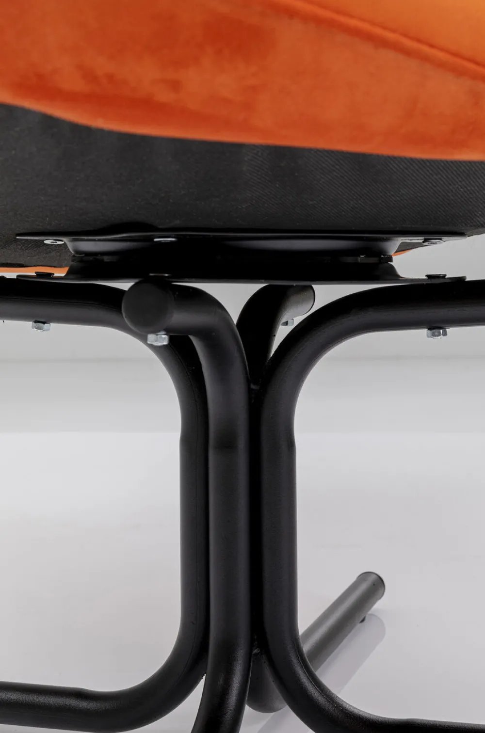 KARE Design Nojatuolit*Oscar Kääntyvä Nojatuoli - Samettia, Oranssi