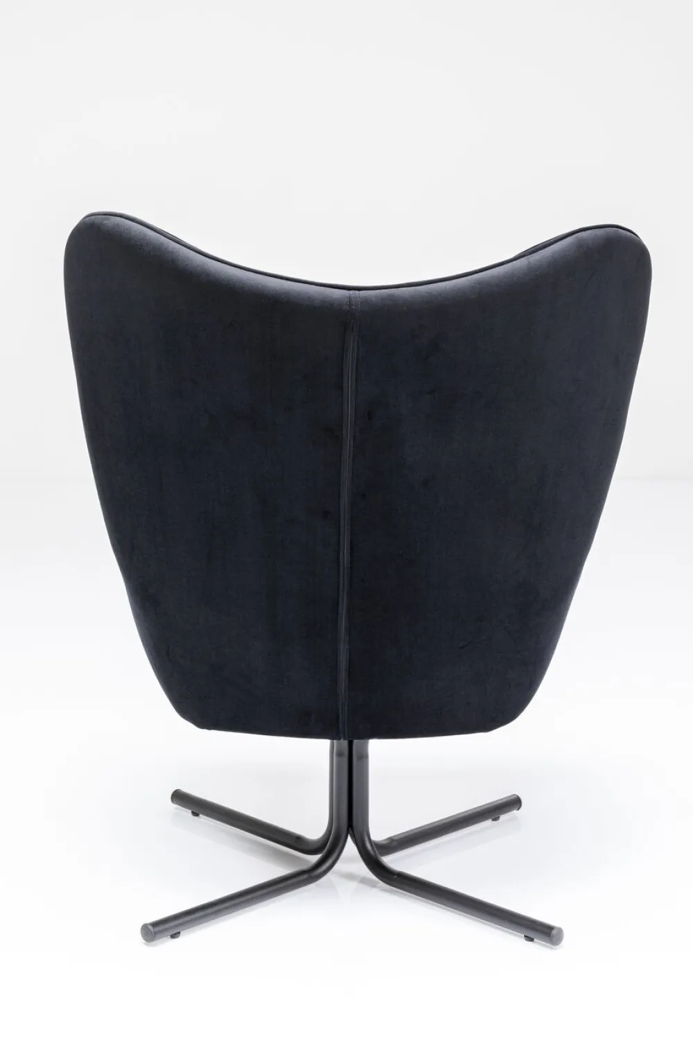 KARE Design Nojatuolit*Oscar Kääntyvä Nojatuoli - Samettia, Musta