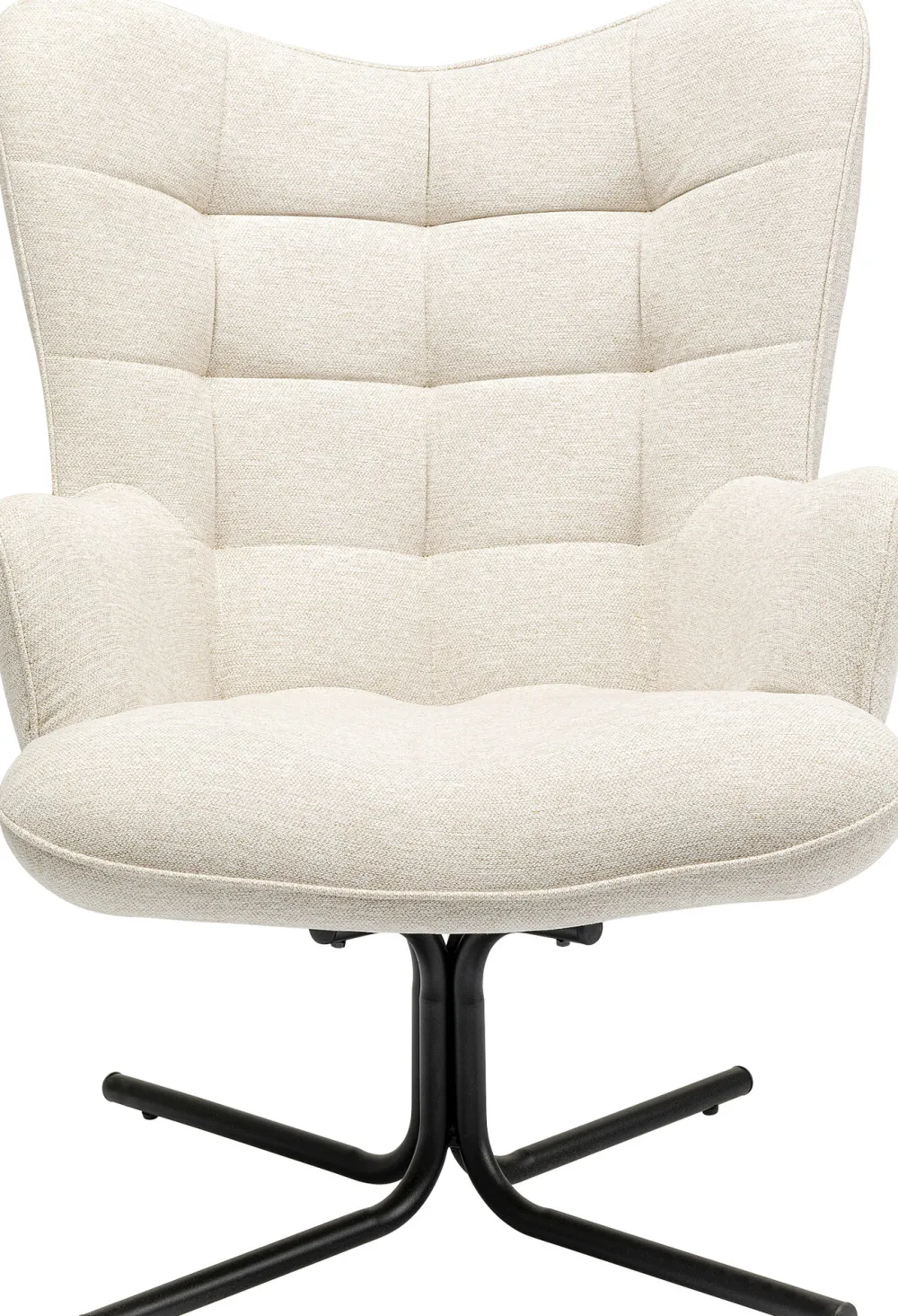 KARE Design Nojatuolit*Oscar Kääntyvä Nojatuoli, Kermanvärinen