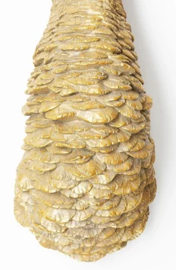 KARE Design Seinäkoristeet*Ostrich Strutsi Seinäkoriste, Kulta 19x72cm