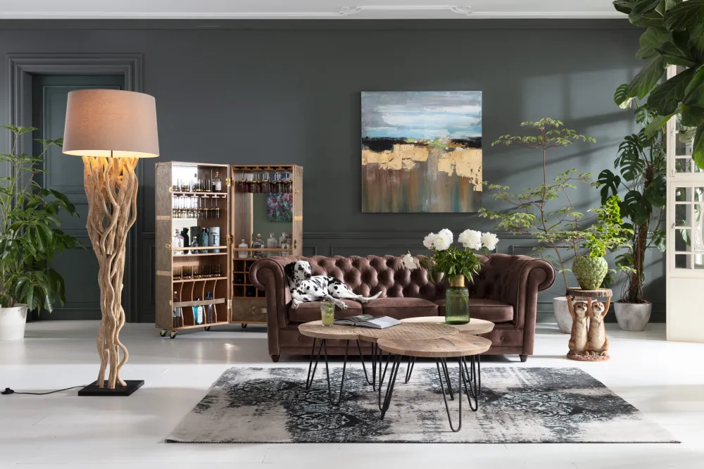 KARE Design Sohvat*Oxford Sohva 3-istuttava Vintage Smart