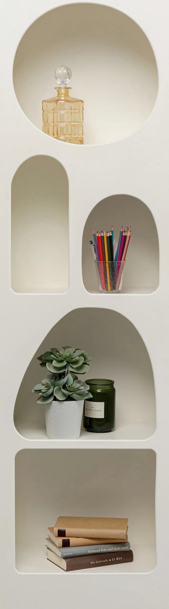 KARE Design Hyllyt*Paco Hylly Valkoinen 48x180cm