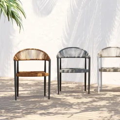 KARE Design Tuolit*Palma Tuoli Käsinojilla, Beige