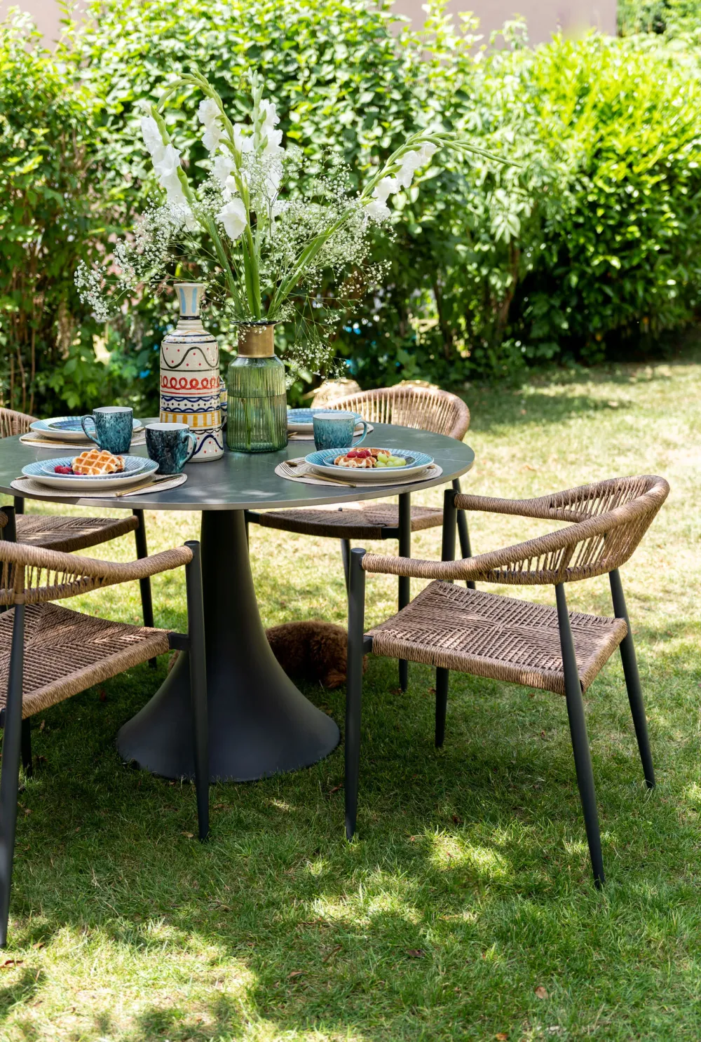 KARE Design Tuolit*Palma Tuoli Käsinojilla, Beige