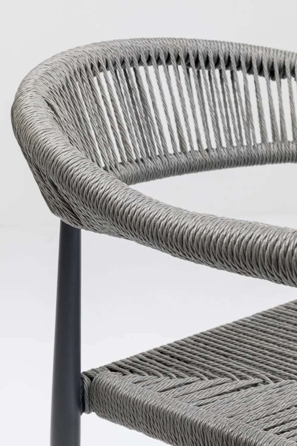 KARE Design Tuolit*Palma Tuoli Käsinojilla, Harmaa