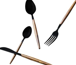 KARE Design Keittiö Ja Astiat*Paris Aterimet Matta Musta (16/osaa)