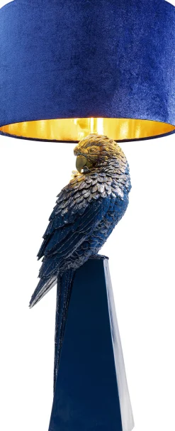 KARE Design Pöytävalaisimet*Parrot, Papukaija Pöytävalaisin, Sininen 84cm