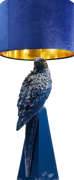 KARE Design Pöytävalaisimet*Parrot, Papukaija Pöytävalaisin, Sininen 84cm