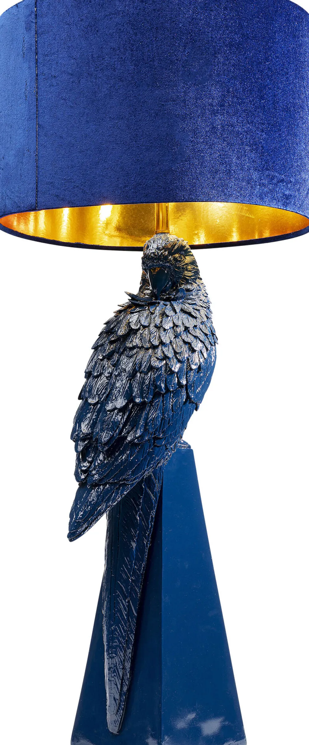 KARE Design Pöytävalaisimet*Parrot, Papukaija Pöytävalaisin, Sininen 84cm